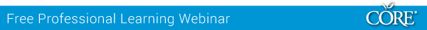 Professional Learning Webinar